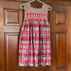 Handmade Girls smock style dress